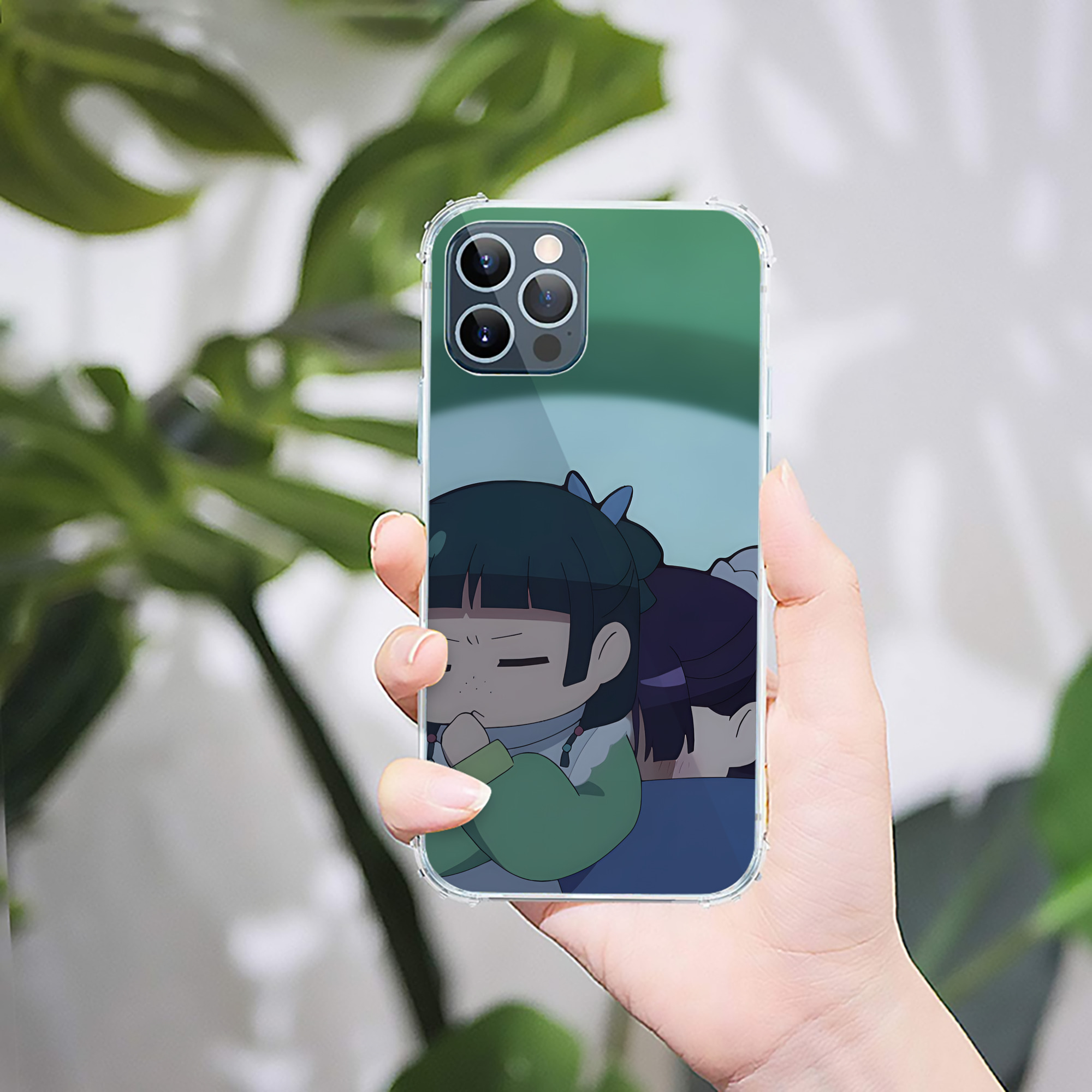 （画像用） 薬屋のひとりごと The Apothecary Diaries 【iPhone 12シリーズ対応】透明スマホケース（クリアソフトケース）
